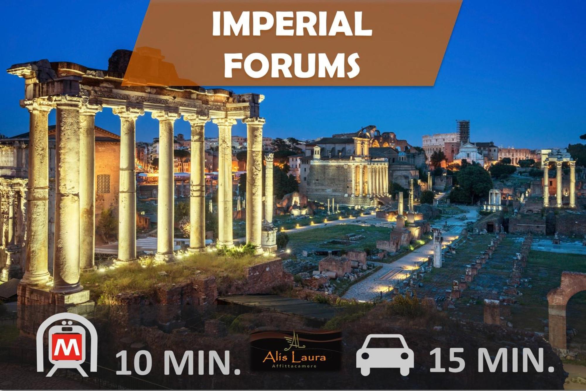 Alis Laura Guest House - 150M From Piazza Bologna Metro And 10 Minutes From The Colosseum Luaran gambar