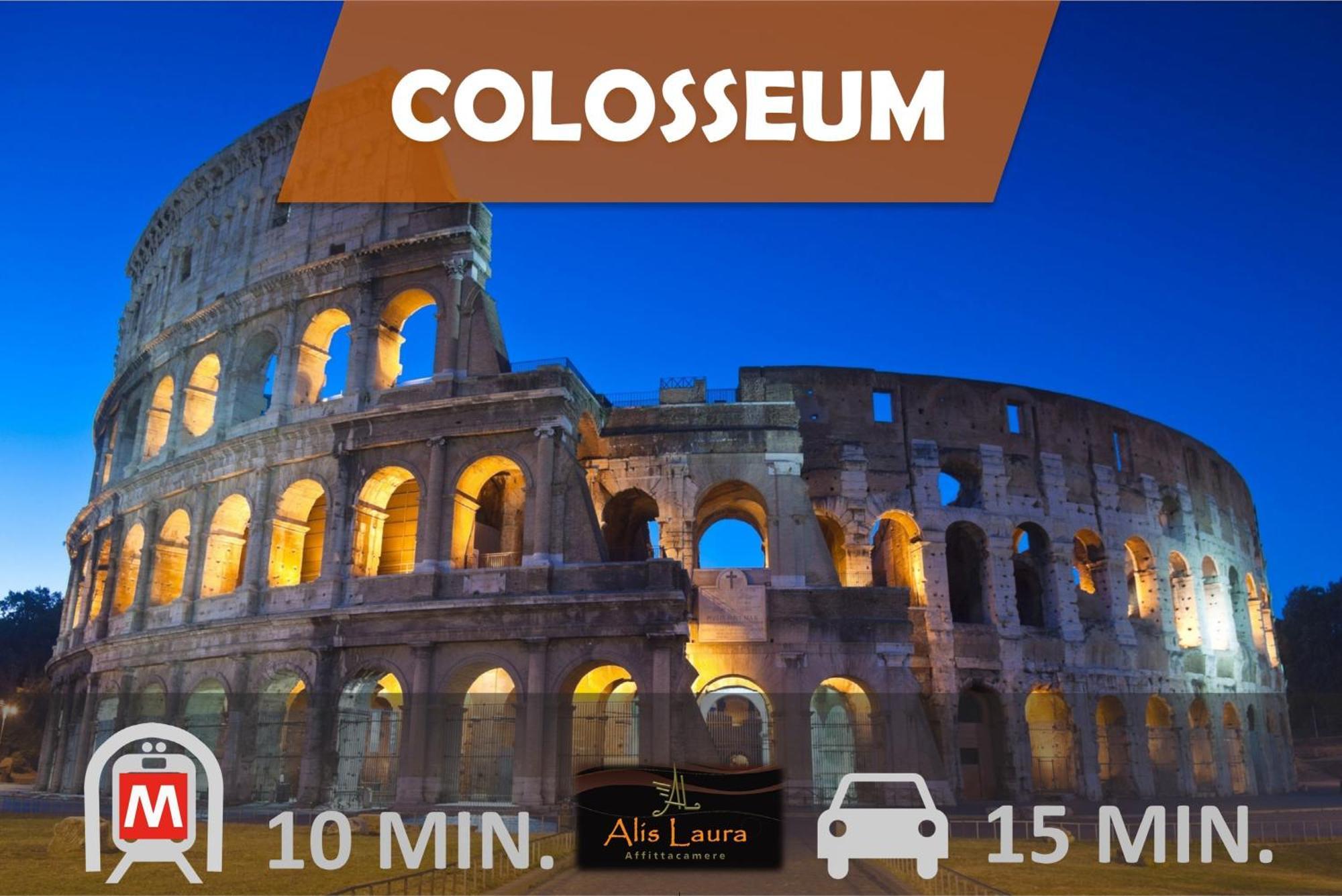 Alis Laura Guest House - 150M From Piazza Bologna Metro And 10 Minutes From The Colosseum Luaran gambar